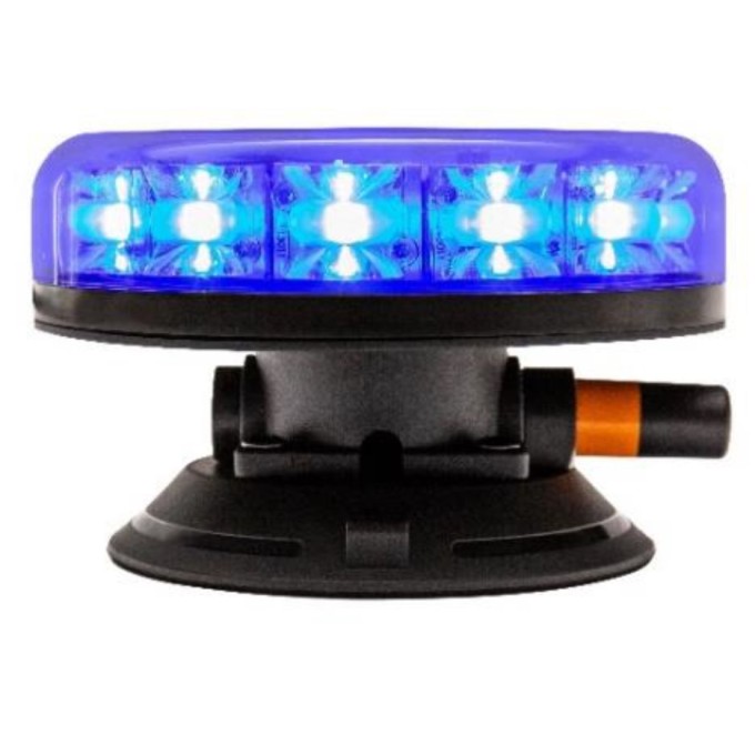 Girofar LED prindere vacuum aerodinamic 12-24V 12 LED-uri de 3W - 5 ani Garantie